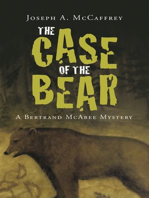 cover image of The Case of the Bear